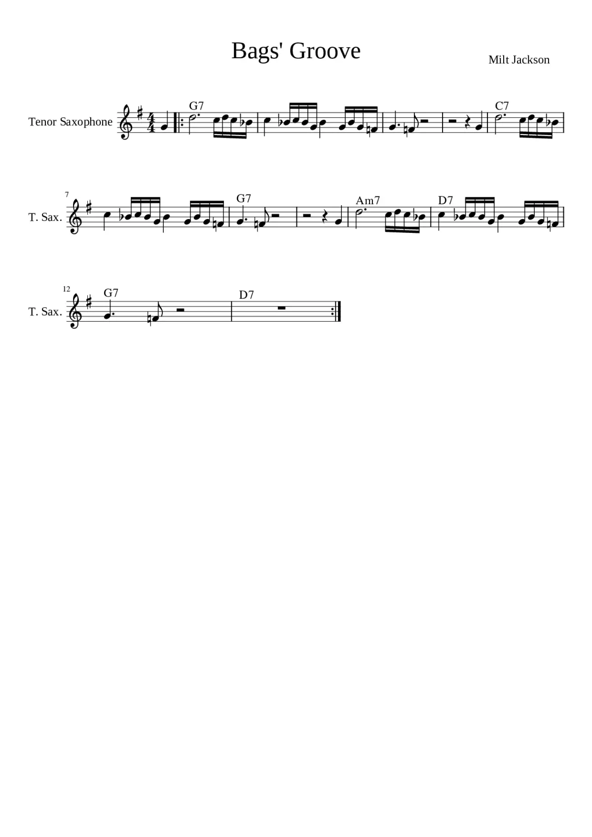 bags groove - Page 1