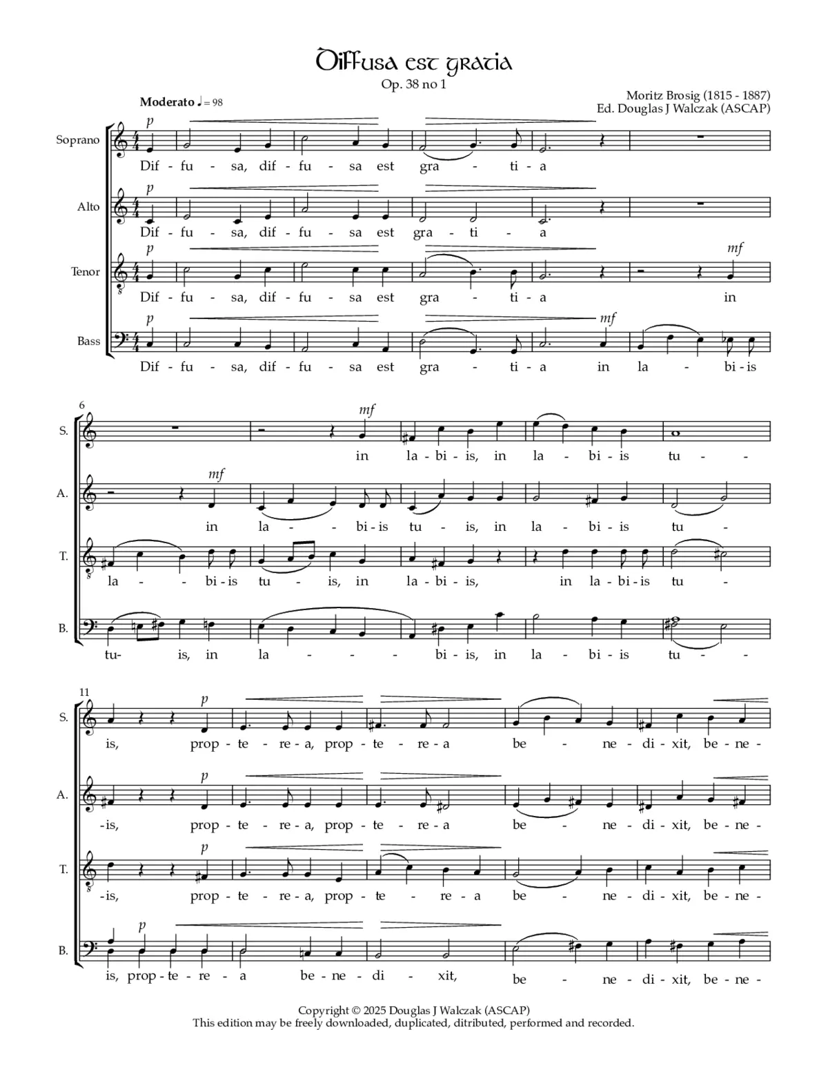 Diffusa est gratia - Page 1