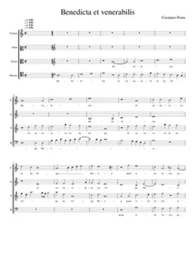 Benedicta et venerabilis