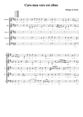 Caro mea vere est cibus