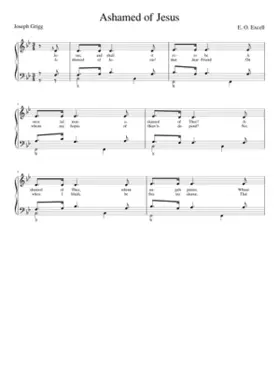 Jesus and shall it ever be (Excell)