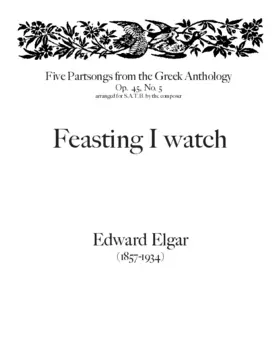 Feasting I watch op.45.5