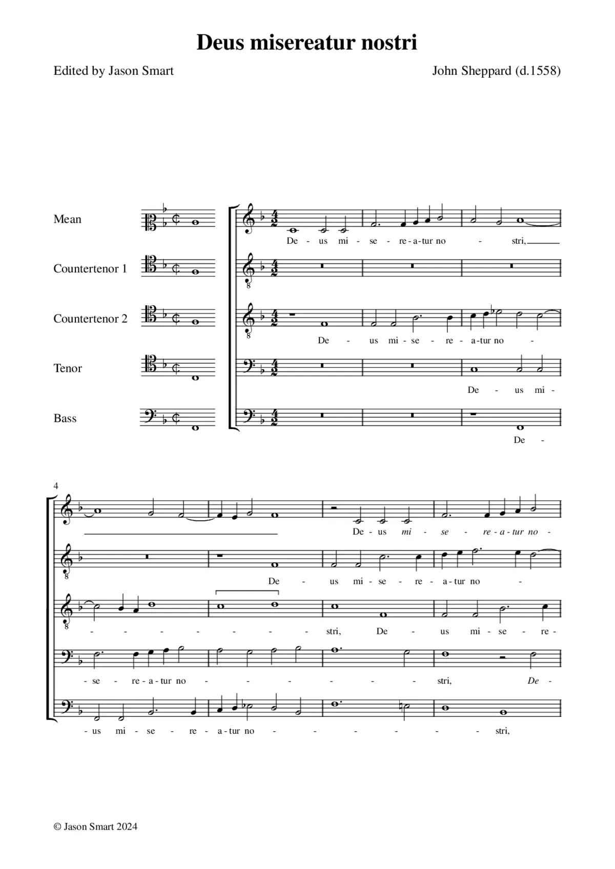 Deus misereatur nostri - Page 1