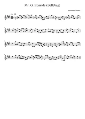 Mr. G. Ironside (Bellebeg)