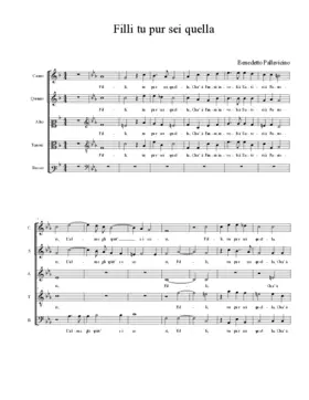 Filli tu pur sei quella