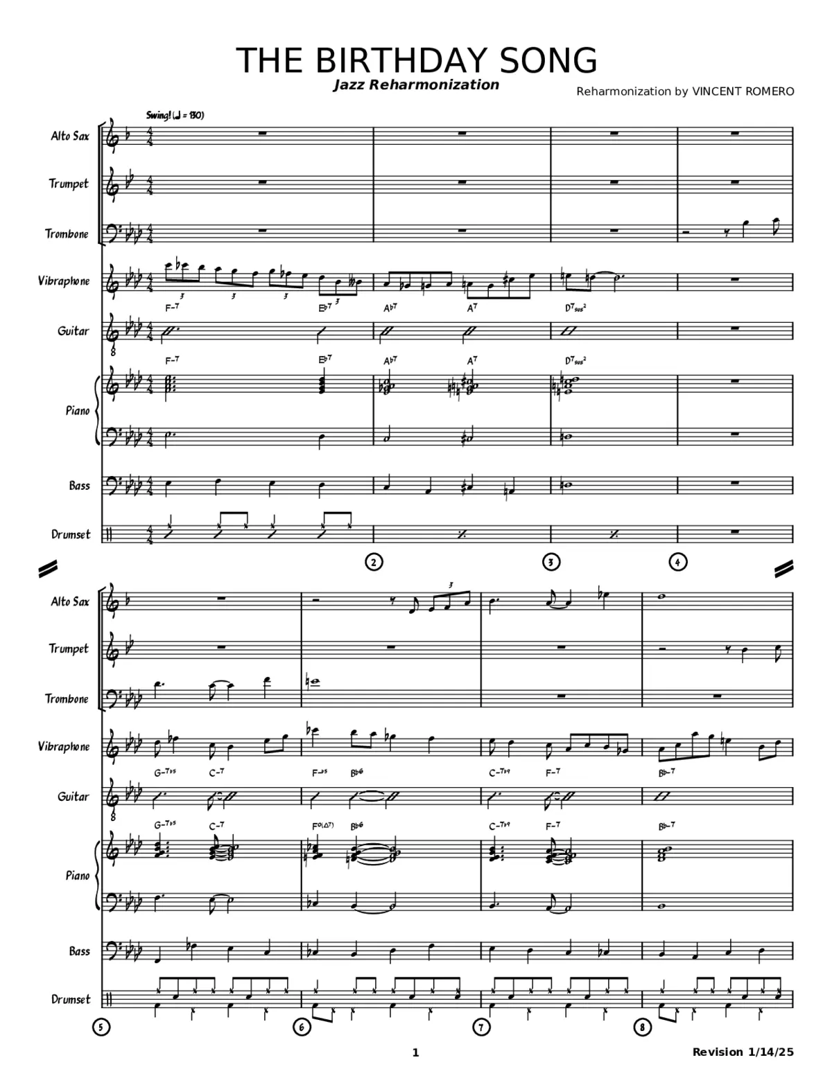 Happy Birthday to You - Page 1