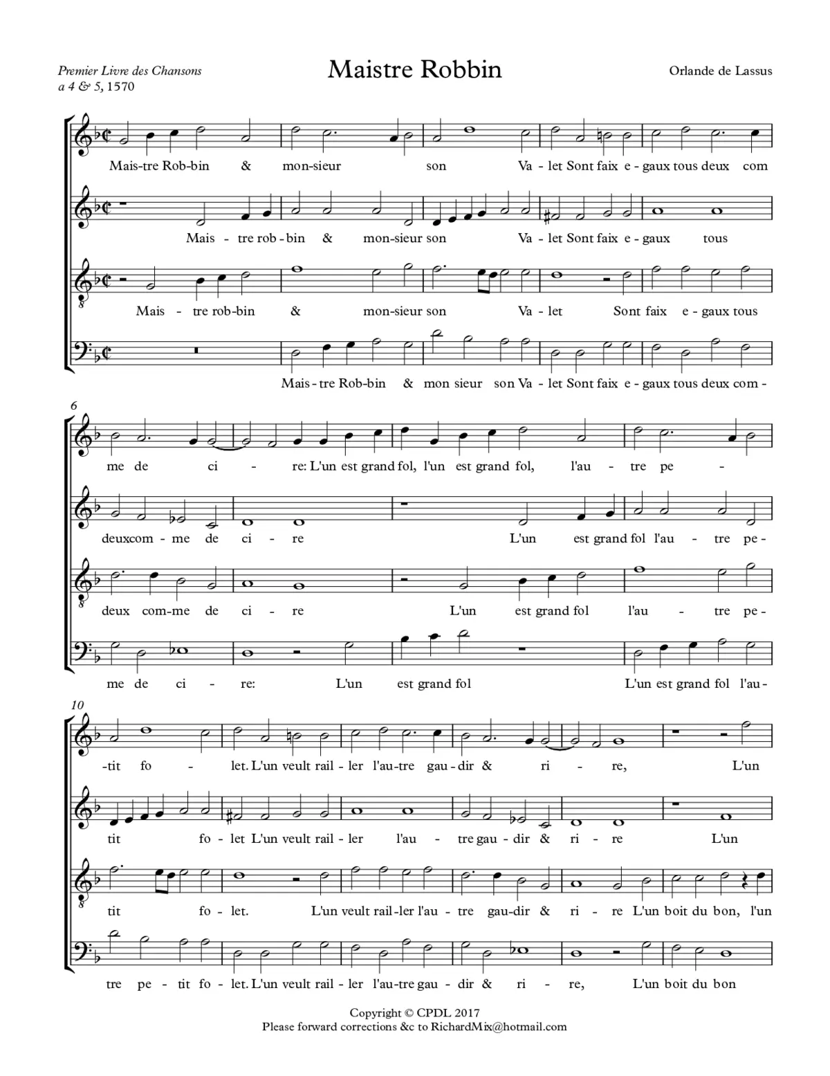 Monsieur Robbin - Page 1
