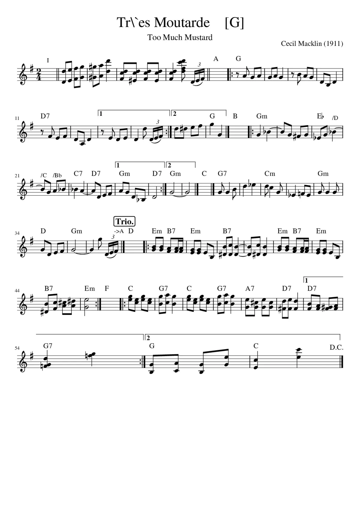 Tr\es Moutarde - Page 1