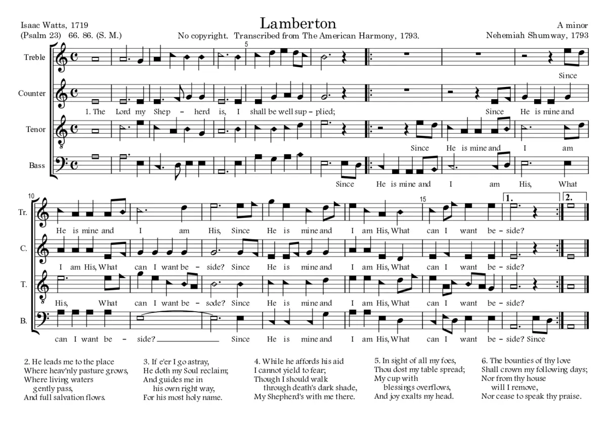 Lamberton - Page 1