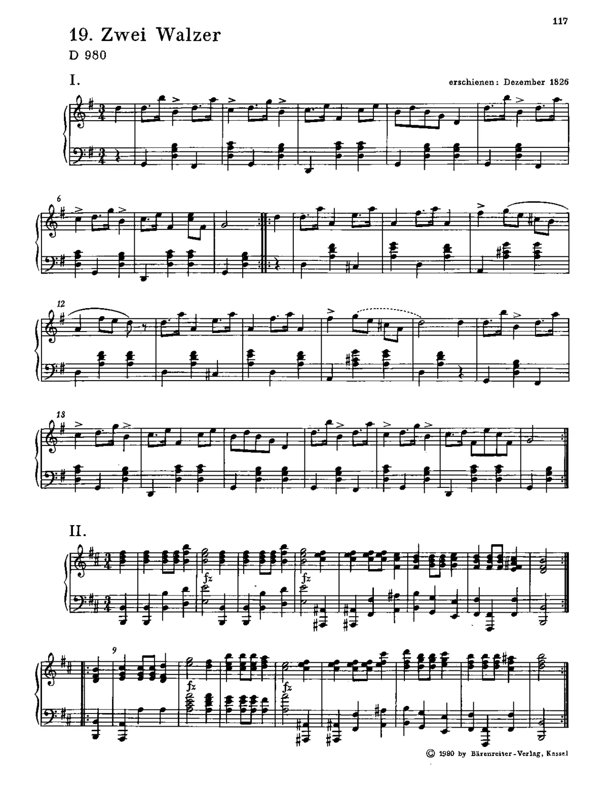 2 Waltzes - Page 1