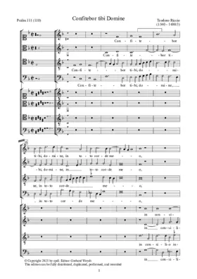 Confitebor tibi domine