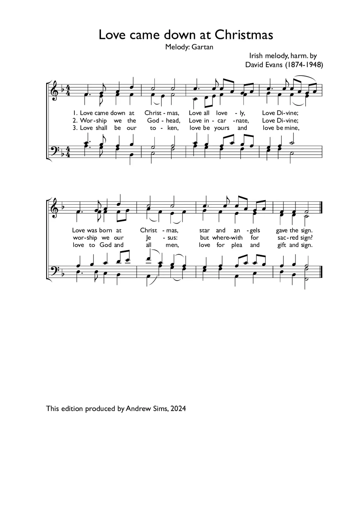 Love came down at Christmas - Page 1