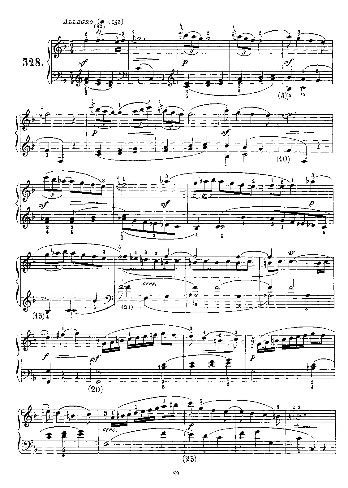 Keyboard Sonata in F major - Page 1