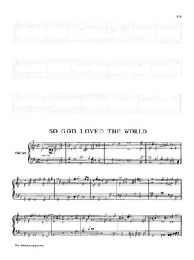 So God Loved the World