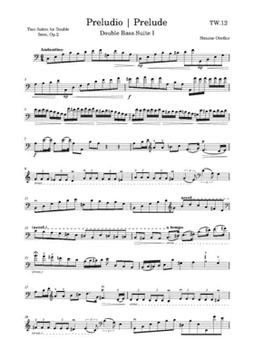 Two Suites for Double Bass