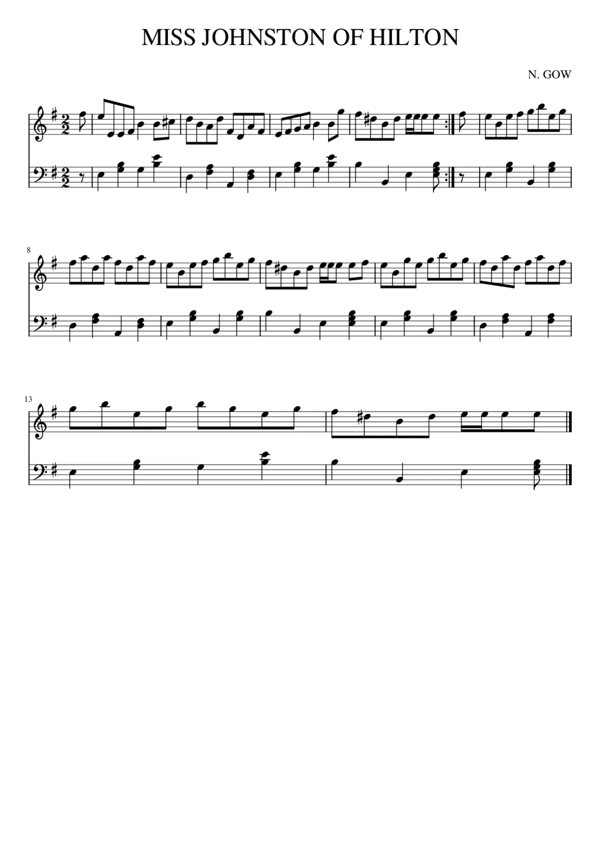 Miss Johnston of Hilton - Page 1