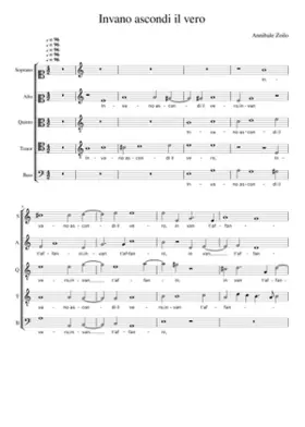 Invano ascondi il vero