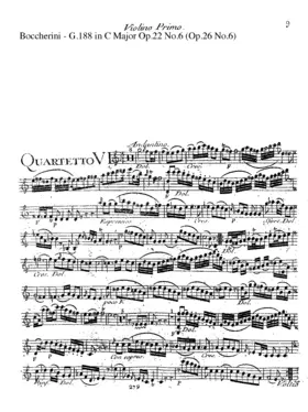 String Quartet in C major