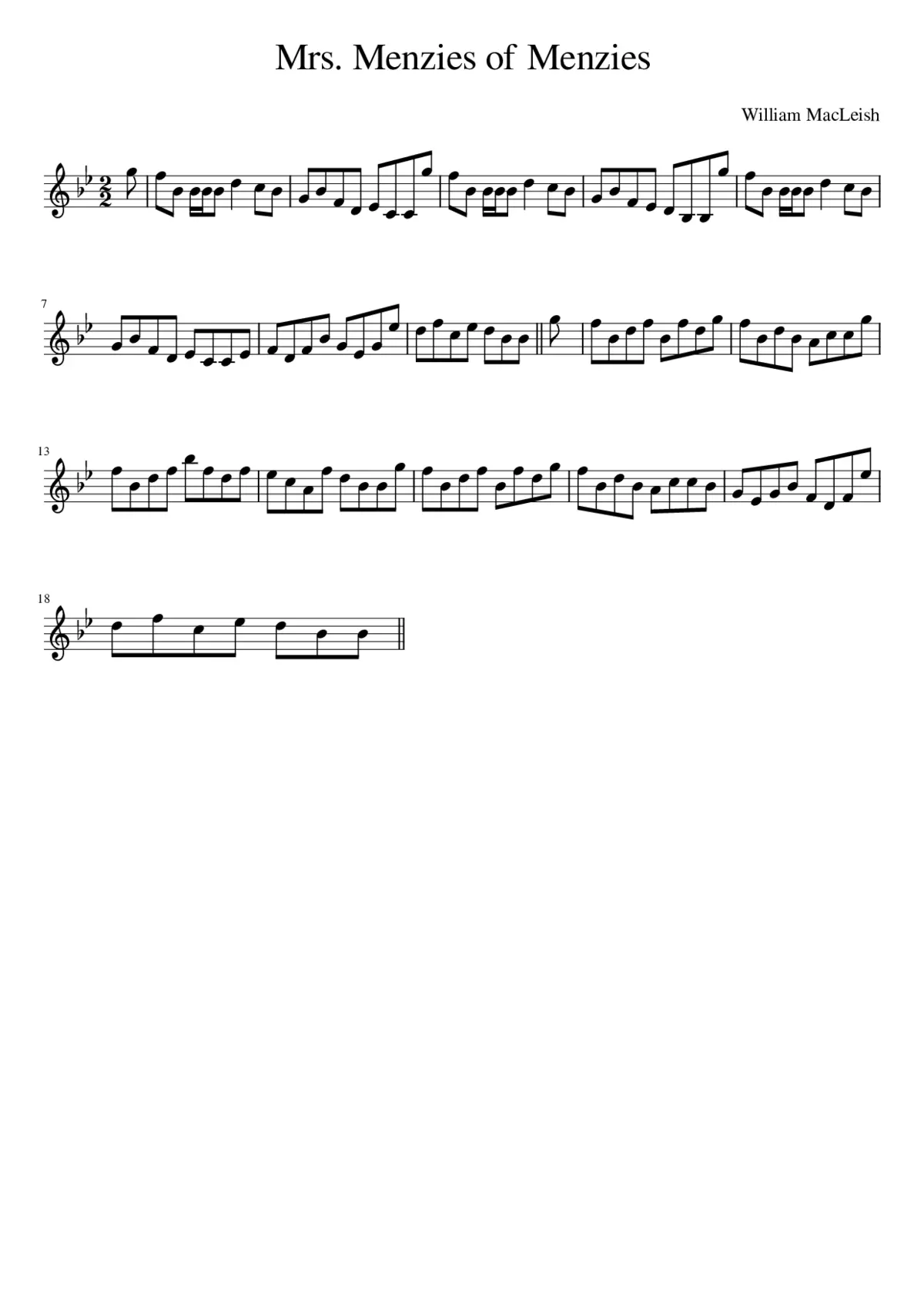 Mrs. Menzies of Menzies - Page 1