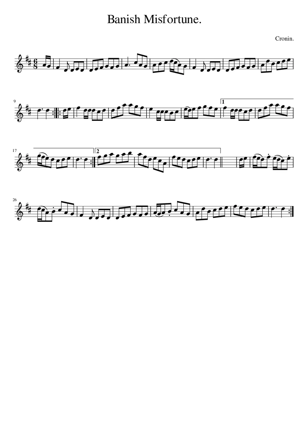 banish misfortune - Page 1