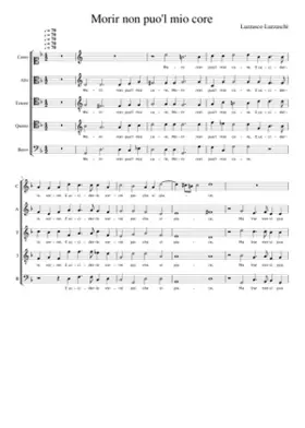 Morir non puo'l mio core
