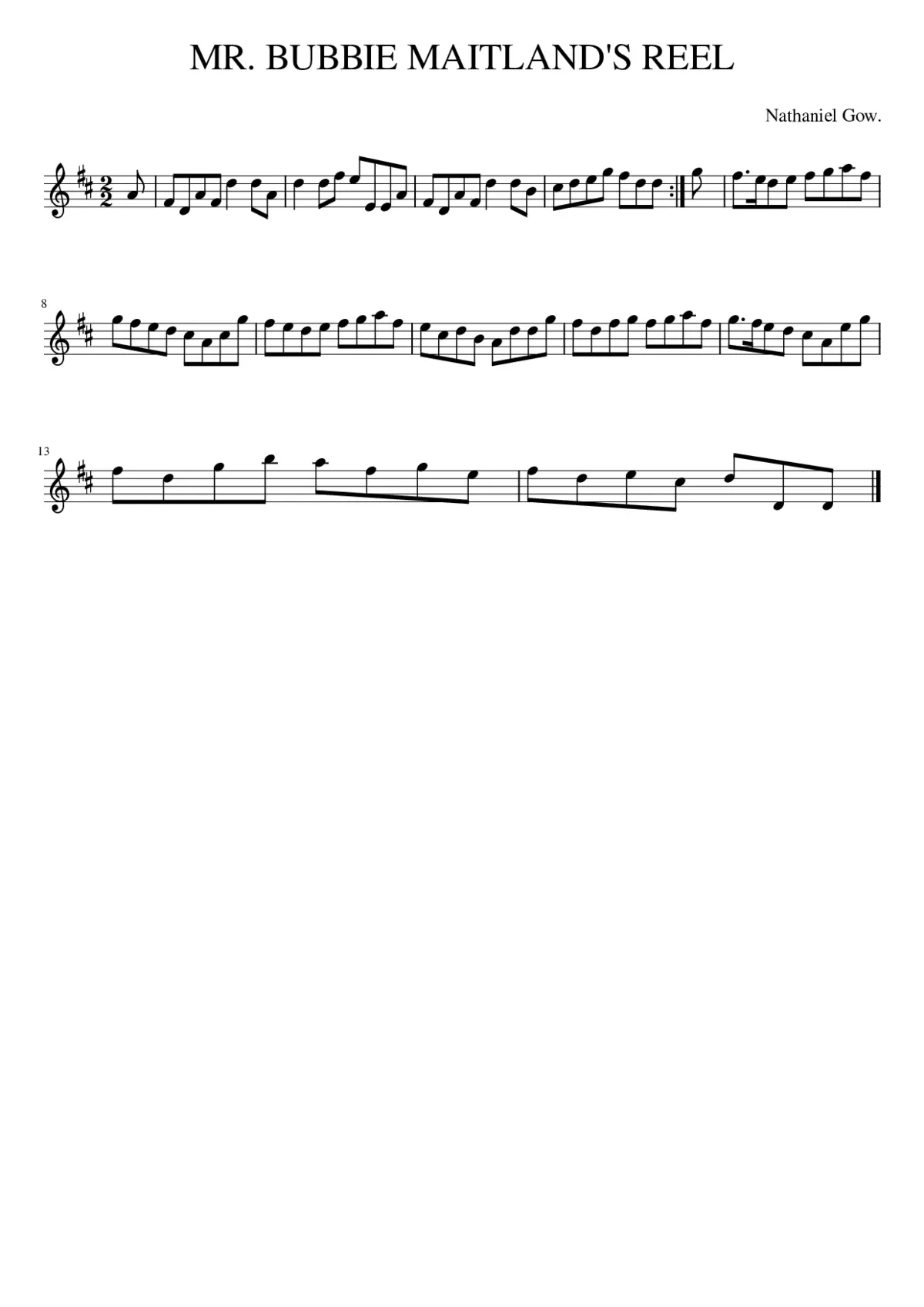 Mr Busby Maitland - Page 1