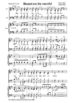 Blessed are the merciful