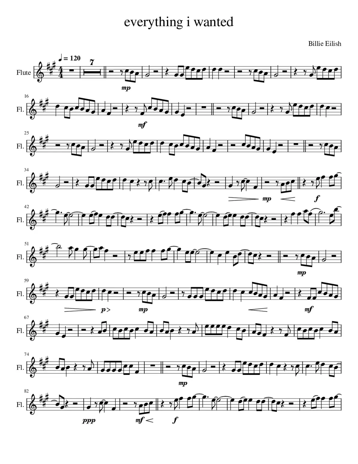 Everything I Wanted - Page 1