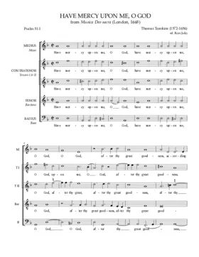 Have mercy upon me, O God