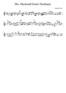 Mrs. Macdouall Grants Strathspey