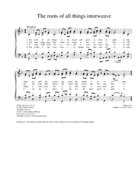 The roots of all things interweave