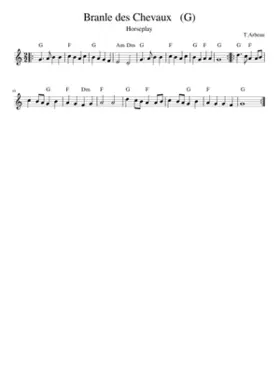 Branle des Chevaux (G)