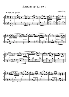 12 Keyboard Sonatinas