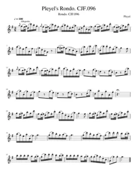 Pleyel's Rondo. CJF.096