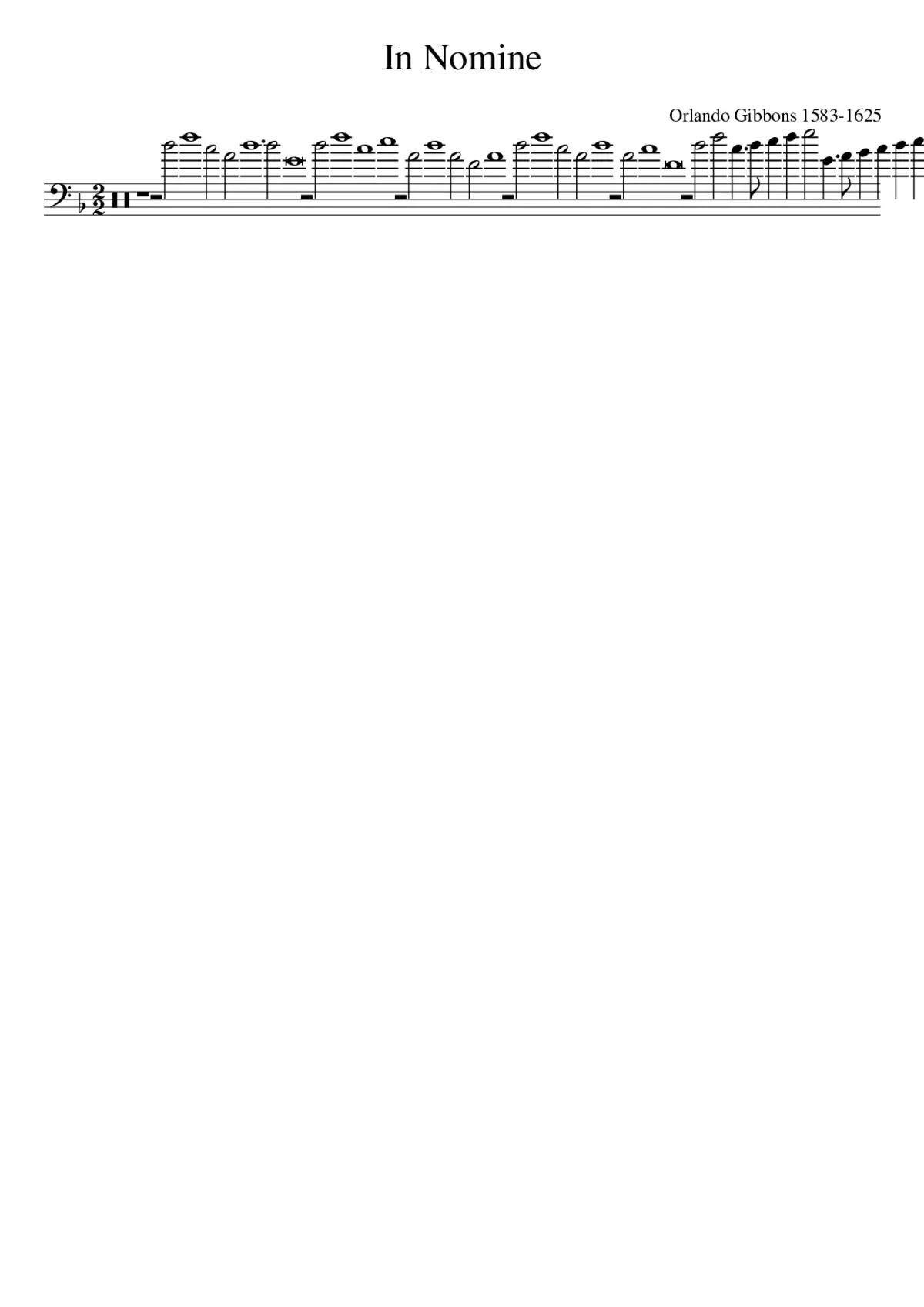 In Nomine - Page 1
