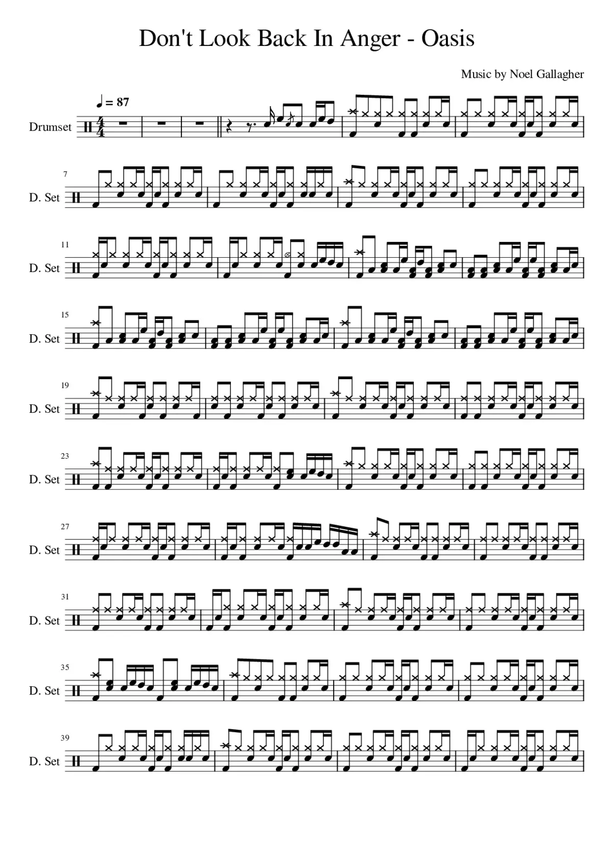 dont look back in anger - Page 1