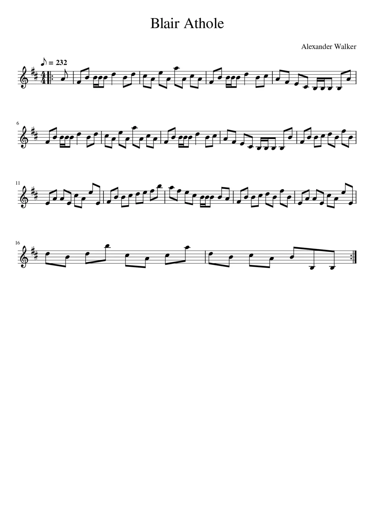 Blair Athole - Page 1