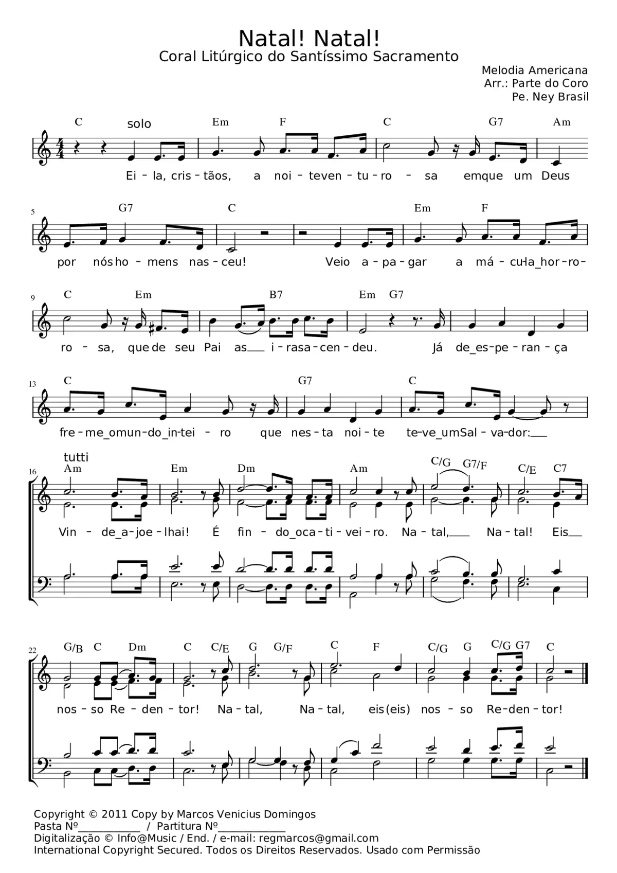 O Holy Night - Page 1