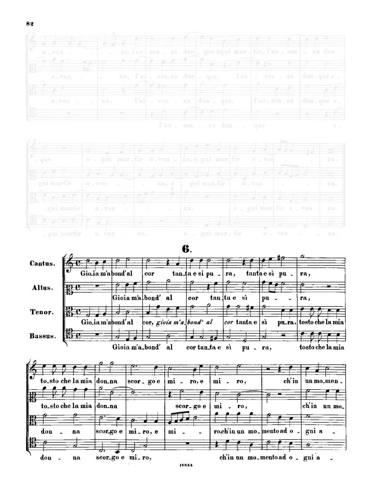 Gioia m'abond'al cor - Page 1