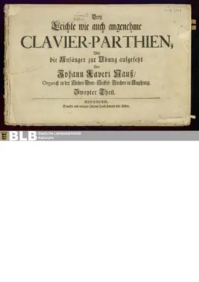 3 Clavier-Parthien, Teil 2