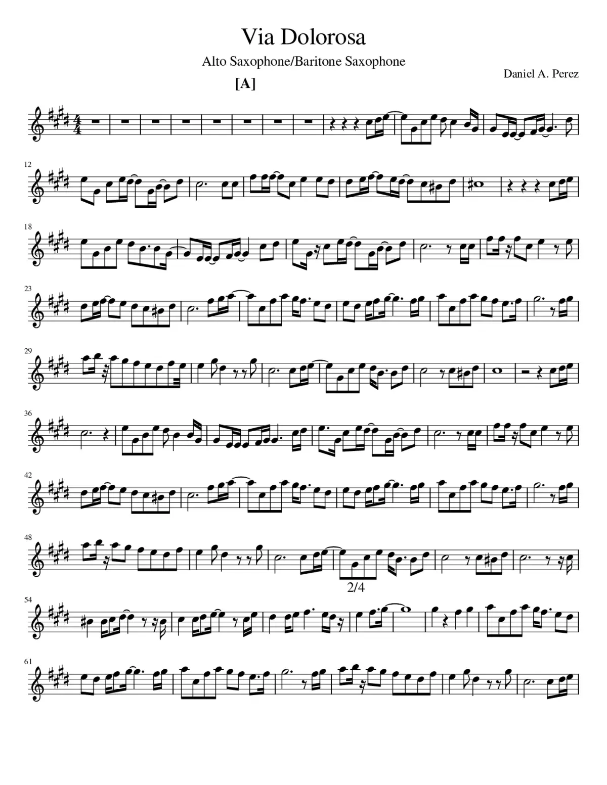 via dolorosa - Page 1