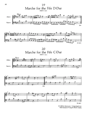 March for Fife in C major