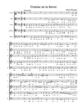 Domine ne in furore
