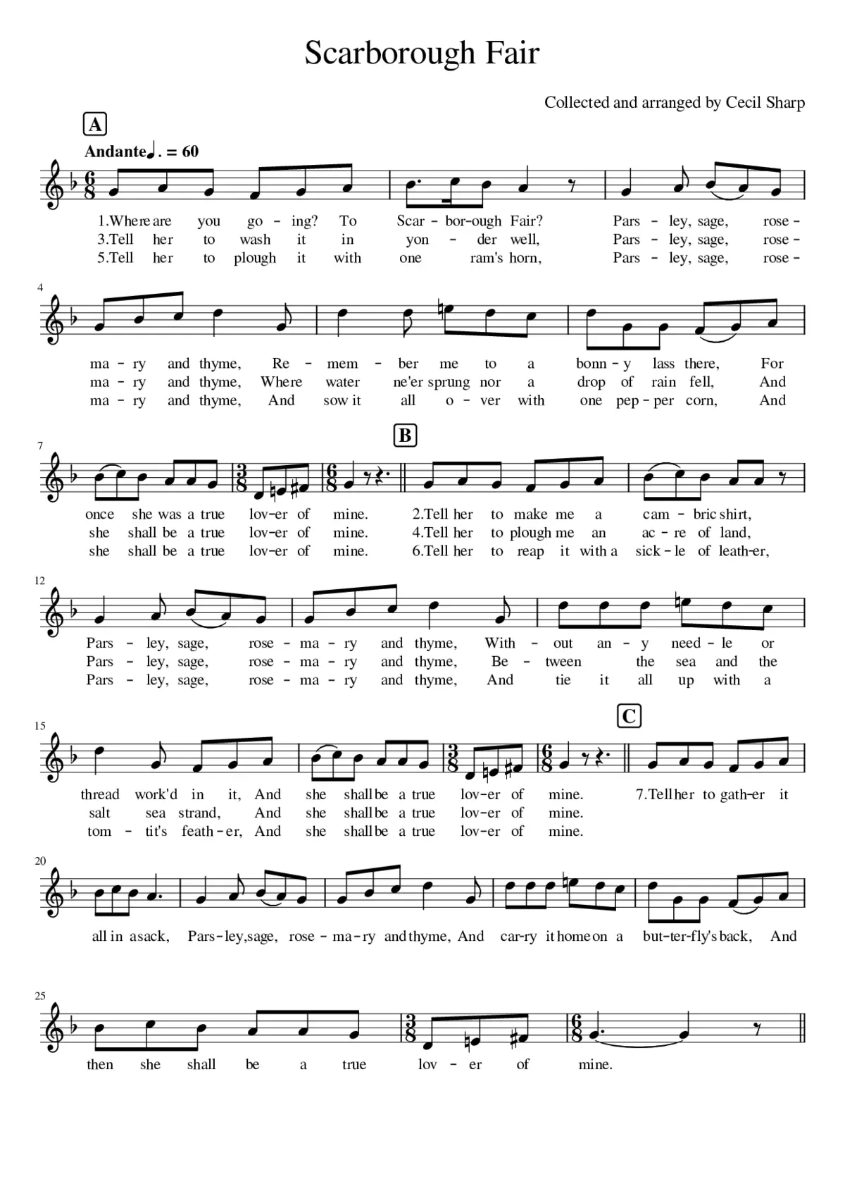 scarborough fair - Page 1