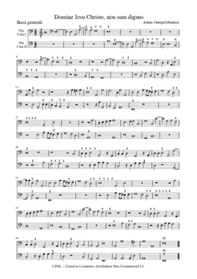Domine Iesu Christe non sum dignus