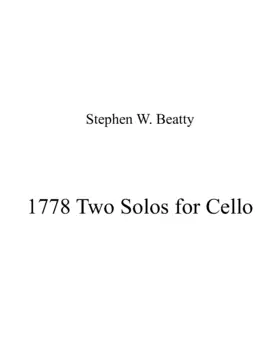 Two Solos for Cello