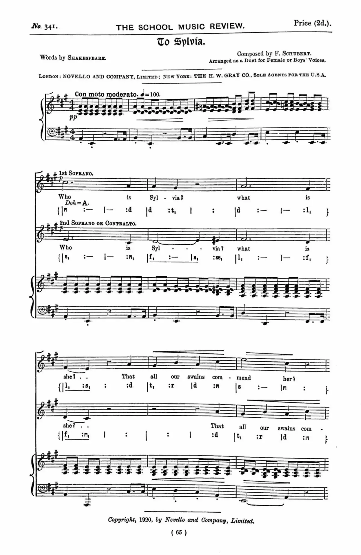 An Sylvia - Page 1