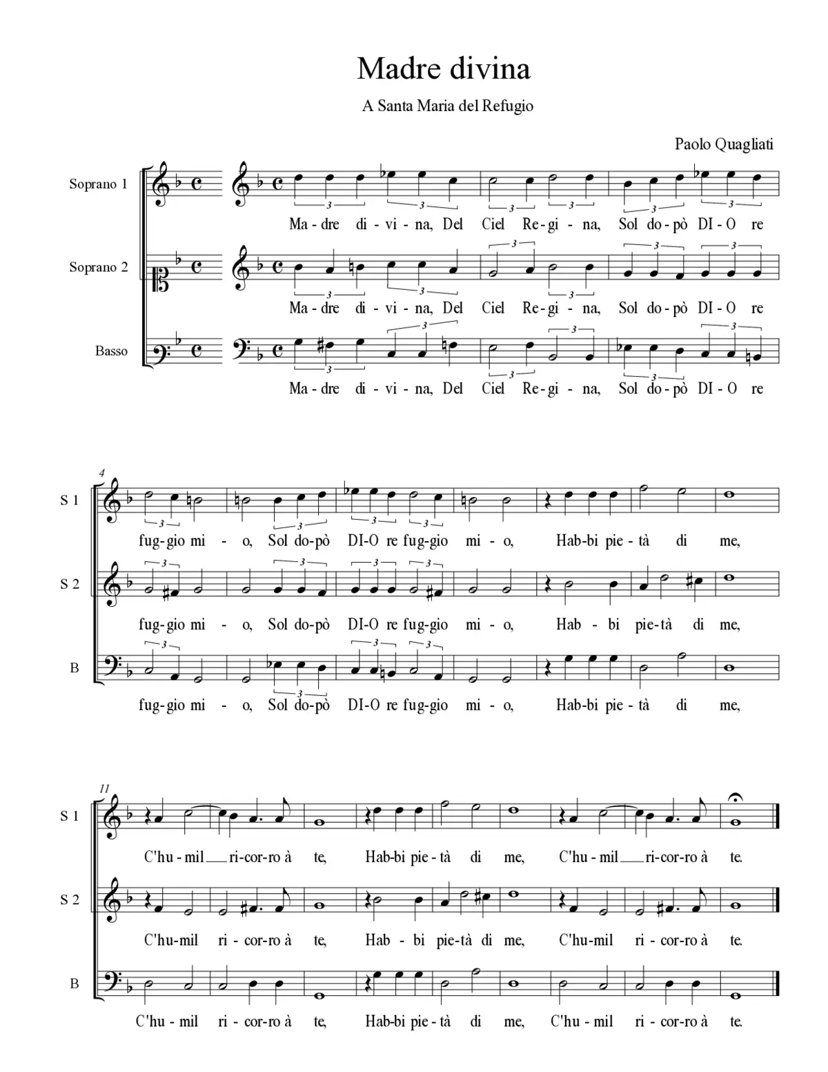 Madre divina - Page 1