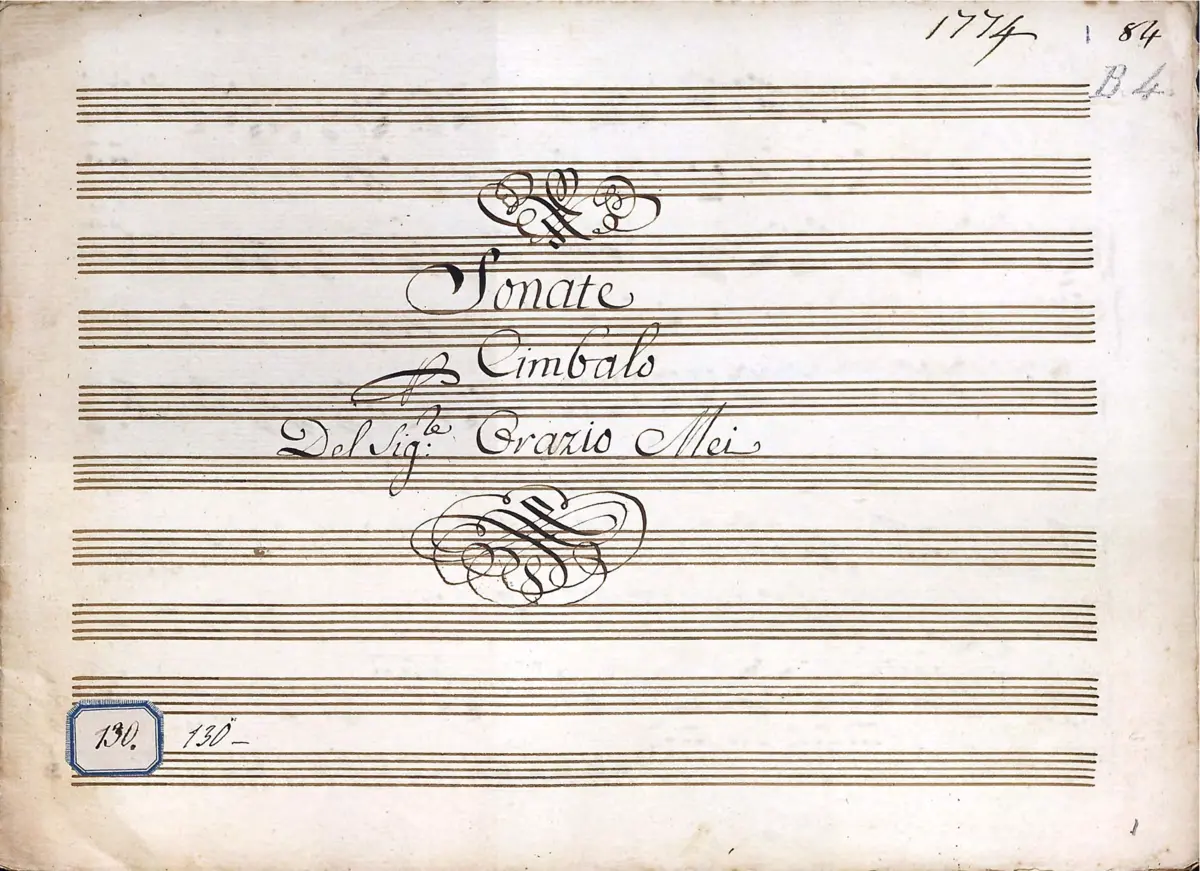 2 Harpsichord Sonatas - Page 1