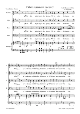 Father, reigning in thy glory